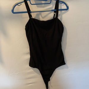 BLACK TANK BODYSUIT